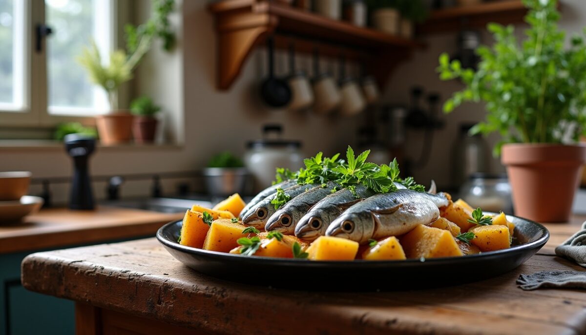Pilchard et pommes de terre : une recette facile, économique et pleine de saveurs