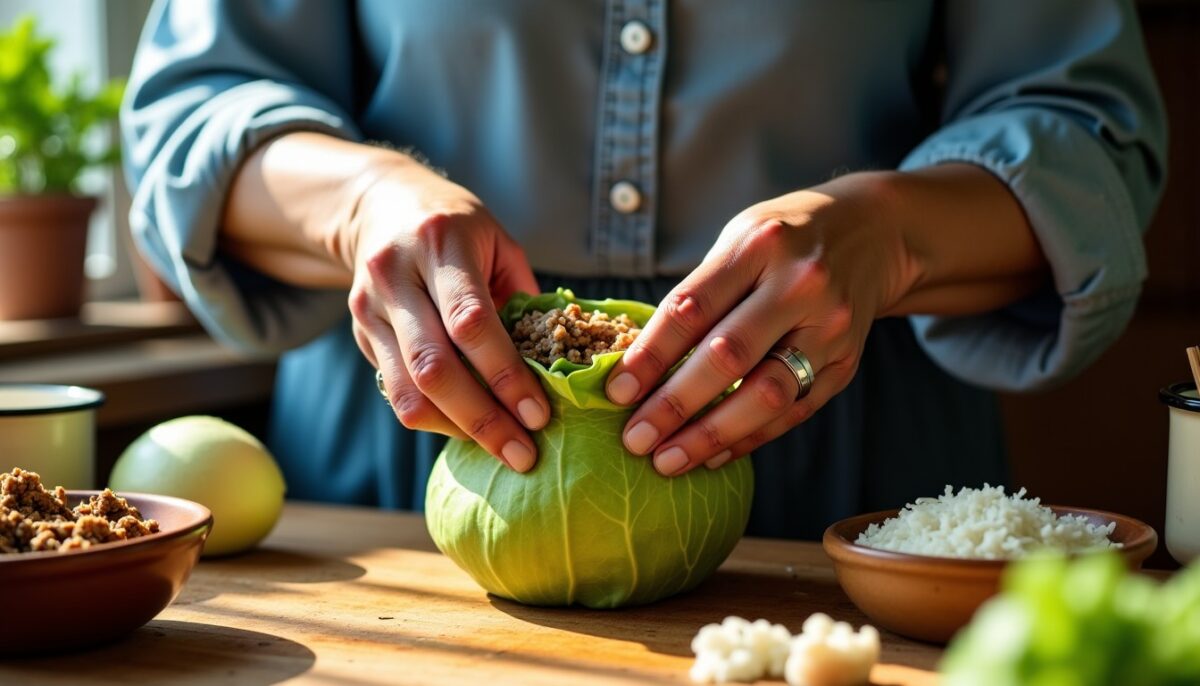 Choux farci à l'ancienne : secrets et astuces de la recette traditionnelle de grand-mère