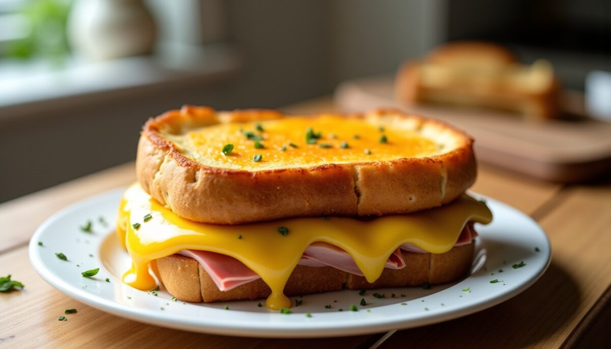 Croque-monsieur fondant au four : recette simple et savoureuse gratinée à souhait