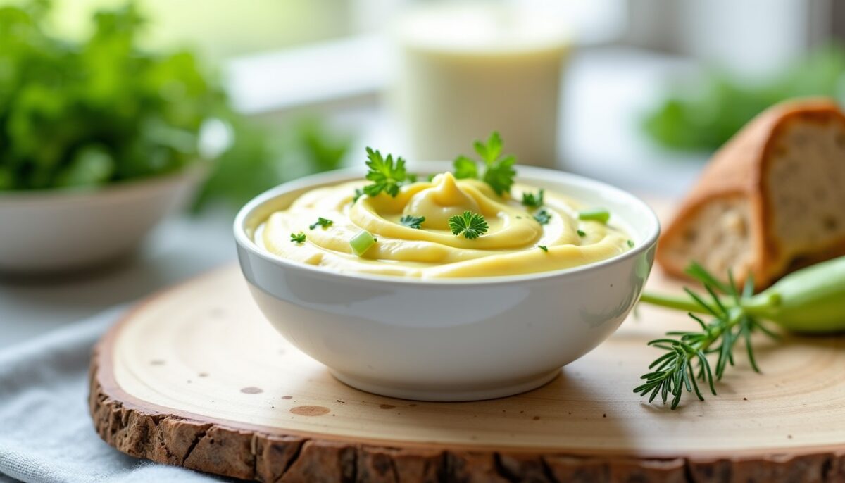 Recette légère et onctueuse : sauce rémoulade au céleri et yaourt