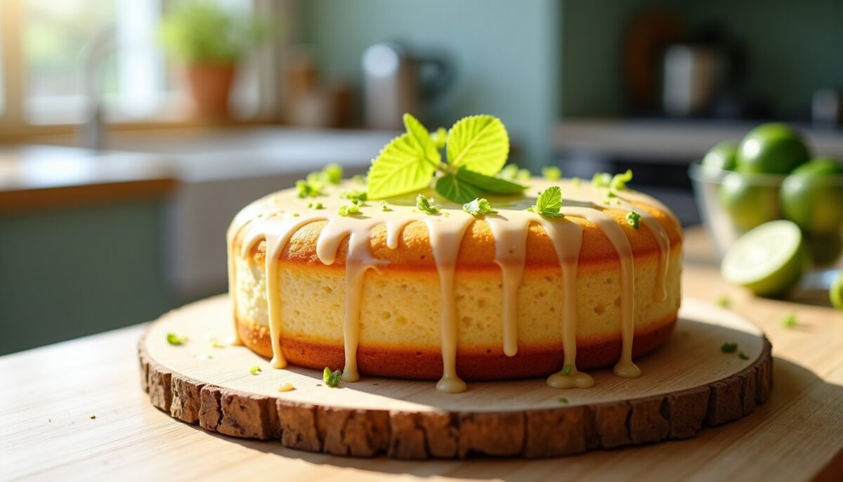 Gâteau moelleux au citron vert : la recette rapide et irrésistible
