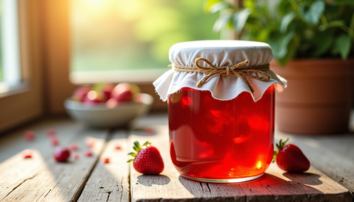Délicieuse confiture de fraises allégée en sucre : recette facile et savoureuse