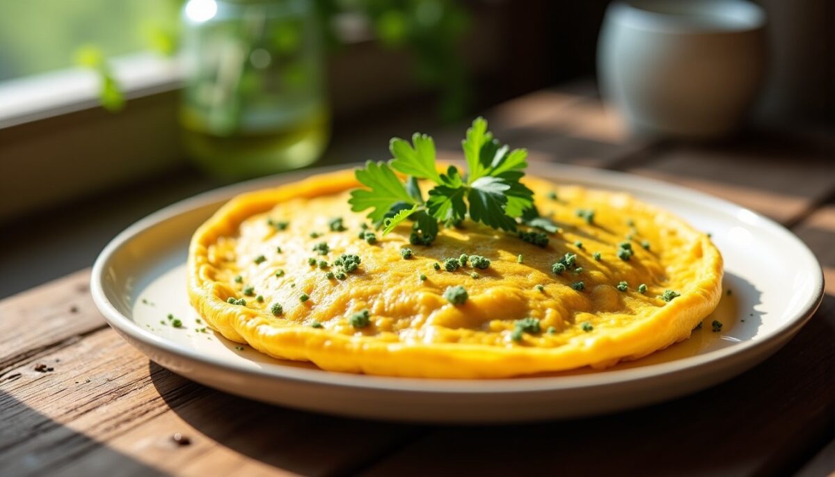 Omelette à l&rsquo;aillet : découvrez la recette simple et délicieusement moelleuse